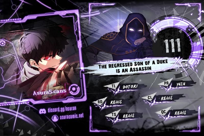 The Regressed Son of a Duke is an Assassin - Chapter 111 Page 1