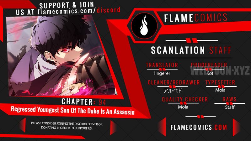 The Regressed Son of a Duke is an Assassin - Chapter 94 Page 1