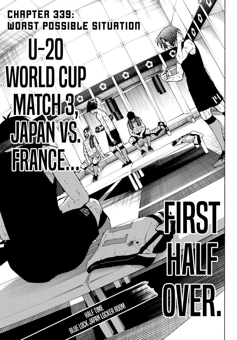 Blue Lock - Chapter 339 Page 1