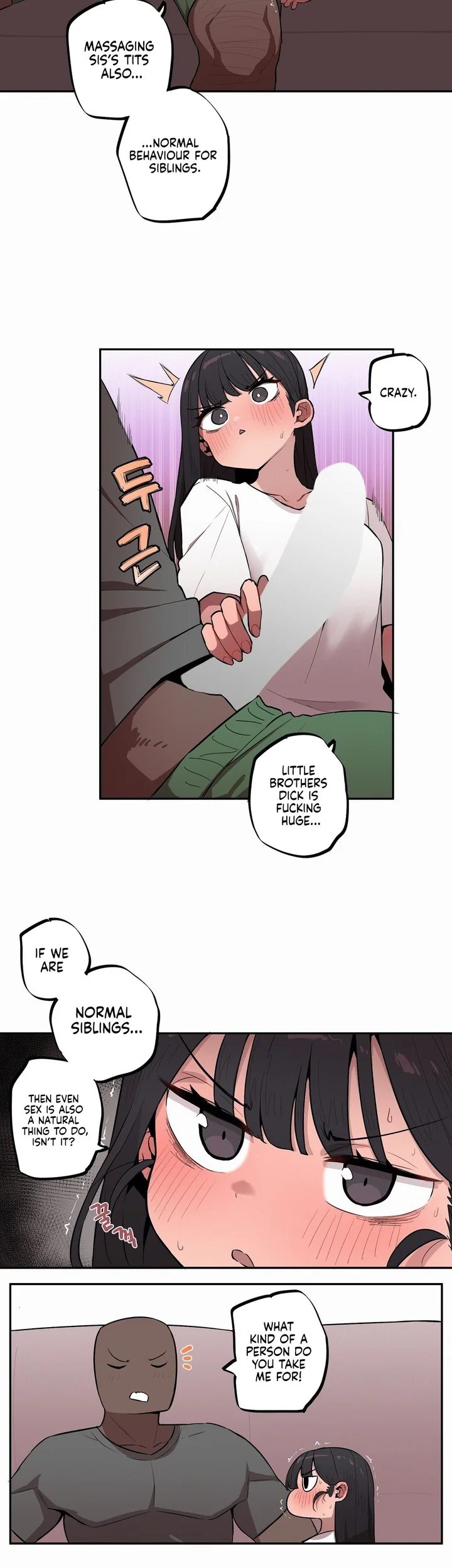 Noona and her BIG little Bro - Chapter 32 Page 7