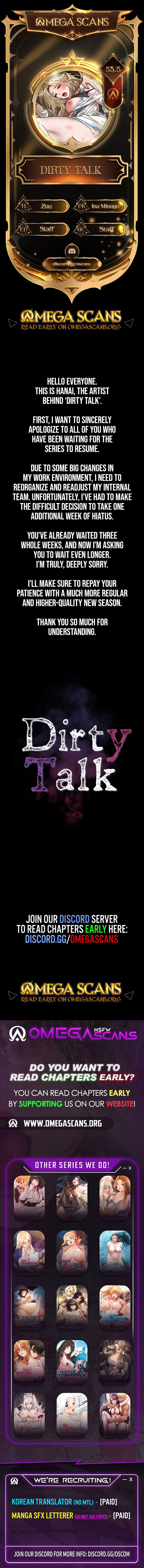 Dirty Talk - Chapter 53.5 Page 1