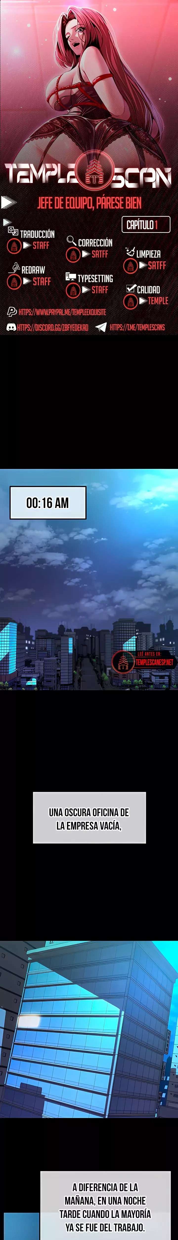 Pull Yourself Together, Team Leader Raw - Chapter 1 Page 1