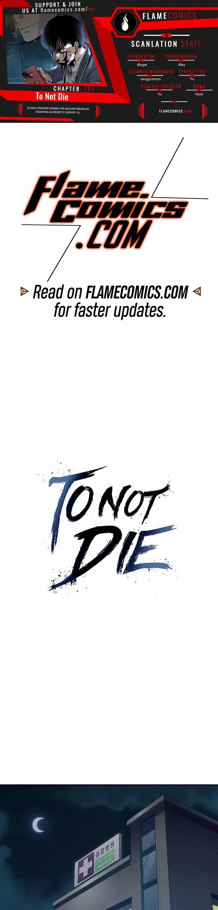 To Not Die - Chapter 161 Page 1