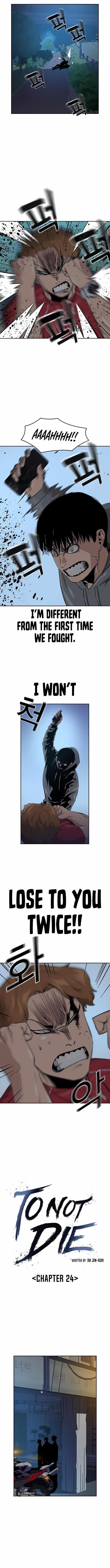 To Not Die - Chapter 24 Page 1
