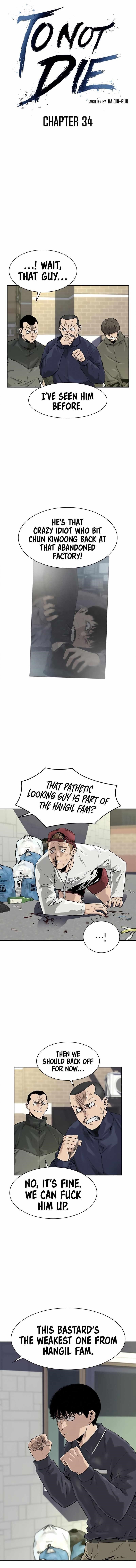 To Not Die - Chapter 34 Page 1