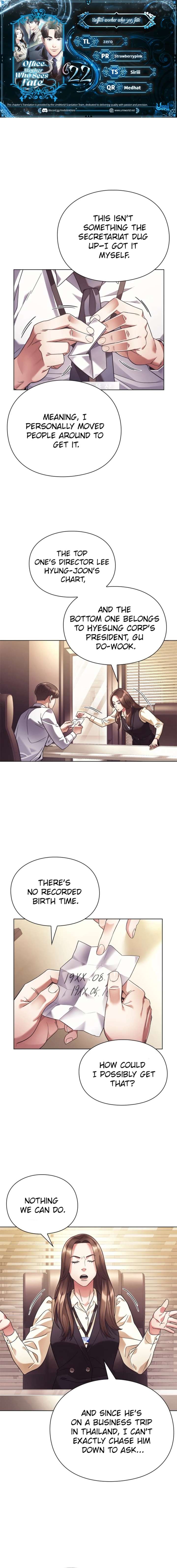 Office Worker Who Sees Fate - Chapter 22 Page 1