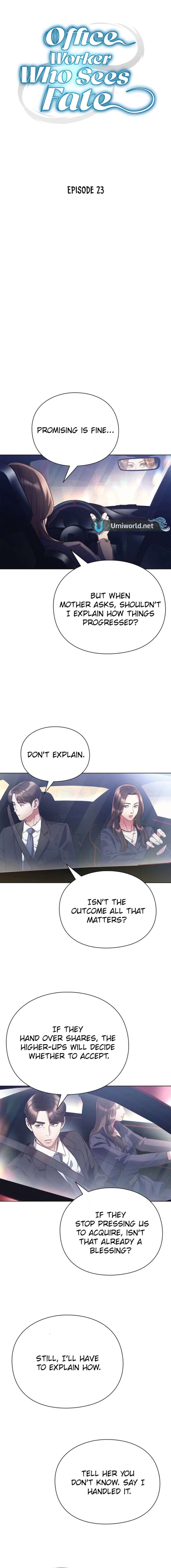 Office Worker Who Sees Fate - Chapter 23 Page 9