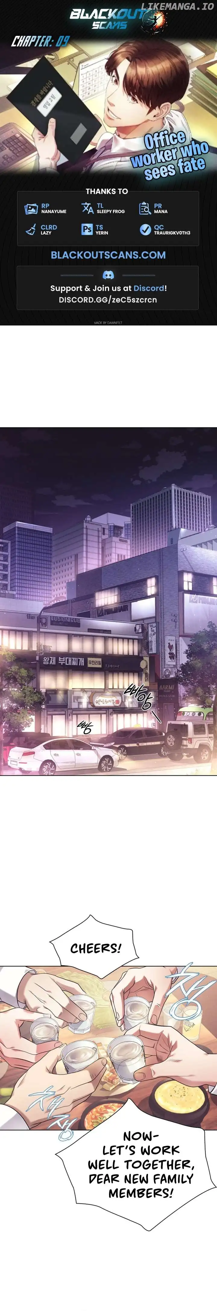 Office Worker Who Sees Fate - Chapter 9 Page 1