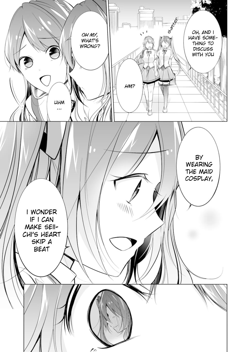 Real no Heroine wa Irimasen! - Chapter 71 Page 21